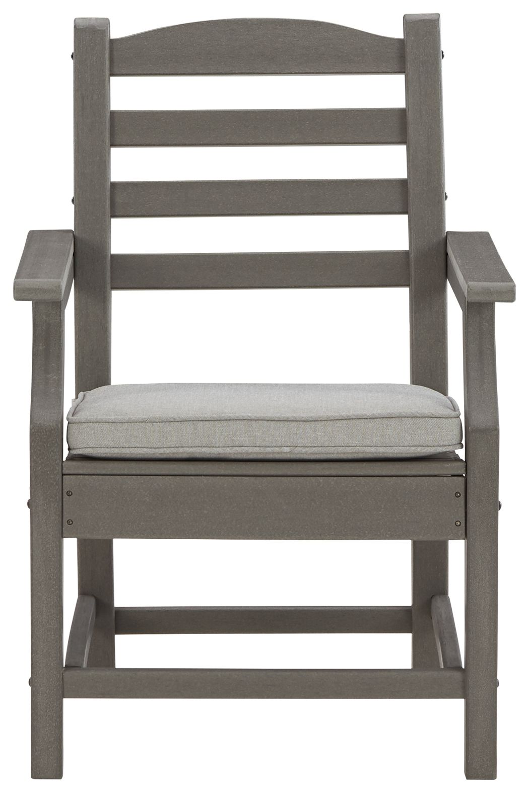 Visola - Gray - Arm Chair With Cushion (Set of 2) - Hornell Furniture Outlet