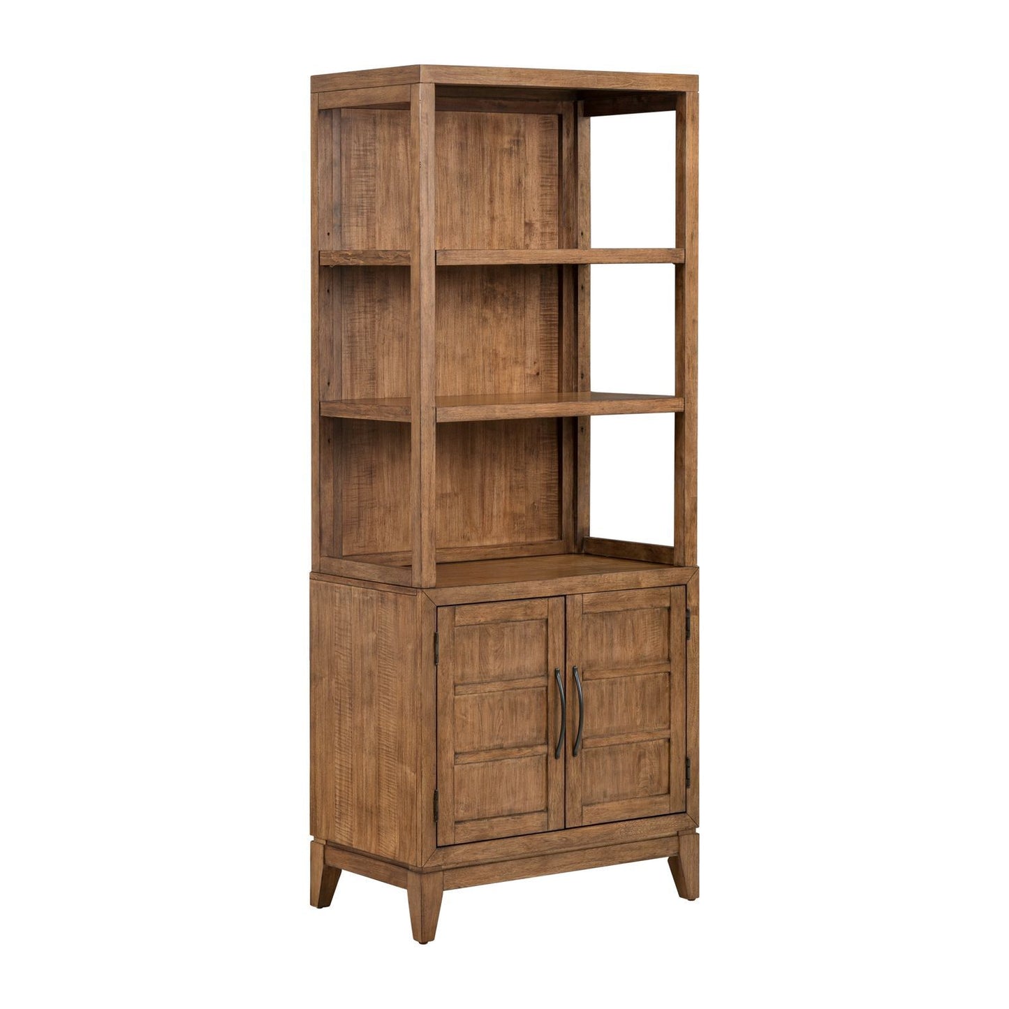Shaker Lakes - Bookcase - Harvest Brown - Hornell Furniture Outlet