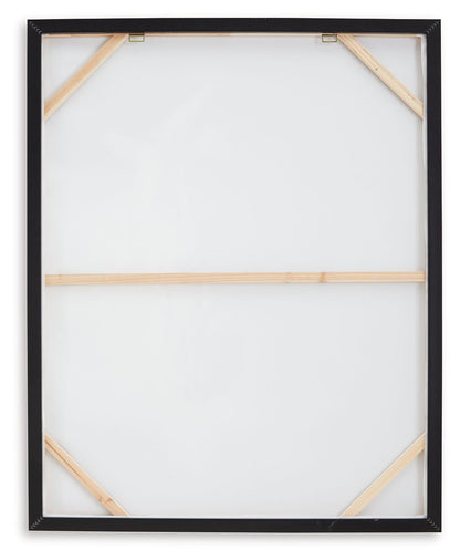 Archerwick - Black / White - Wall Art - Hornell Furniture Outlet