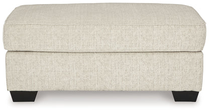 Heartcort - Quartz - Ottoman - Hornell Furniture Outlet