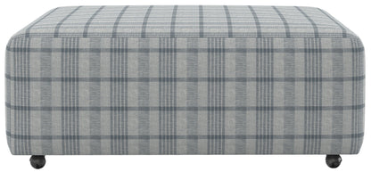 Chappy - Castered Cocktail Ottoman - Hornell Furniture Outlet