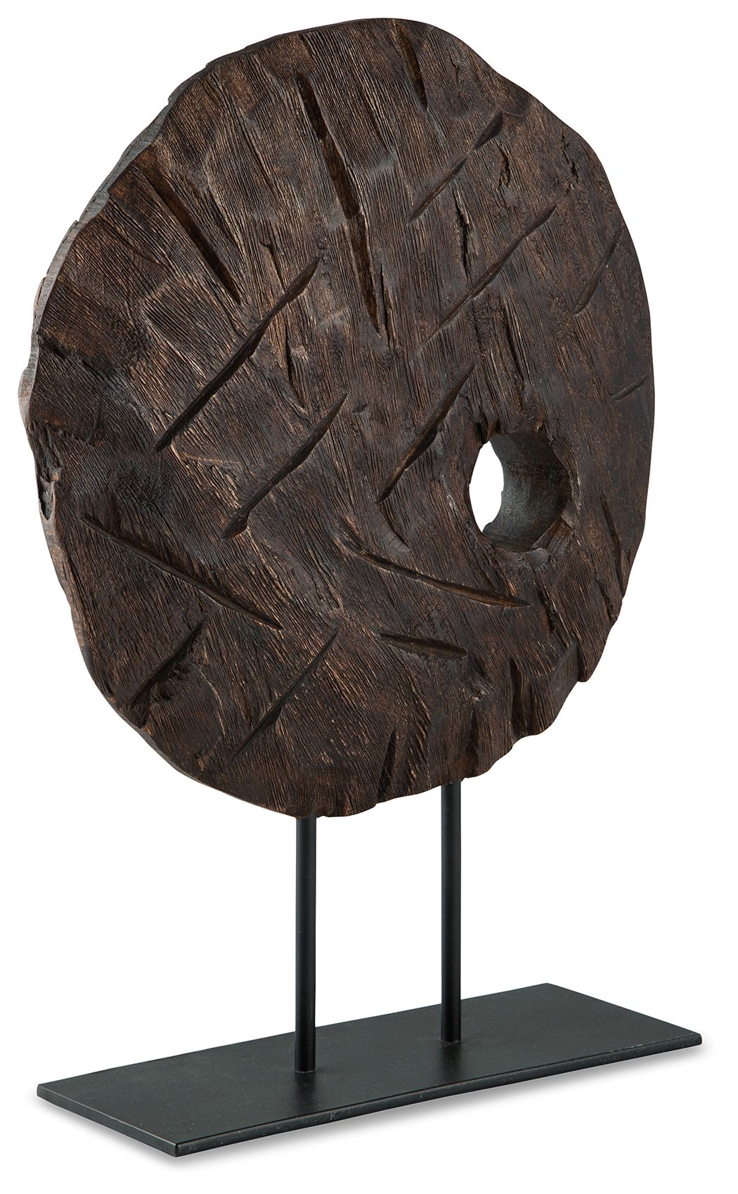 Dashburn - Brown / Black - Sculpture - Hornell Furniture Outlet