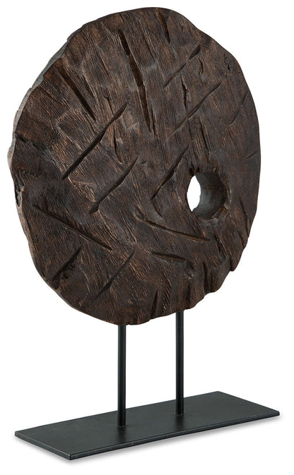 Dashburn - Brown / Black - Sculpture - Hornell Furniture Outlet