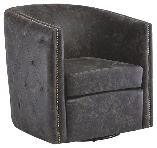 Brentlow - Swivel Accent Chair - Hornell Furniture Outlet