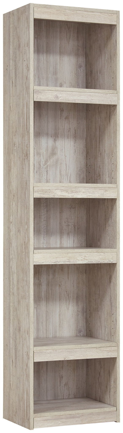 Willowton - Whitewash - Pier - 4 Shelves - Hornell Furniture Outlet