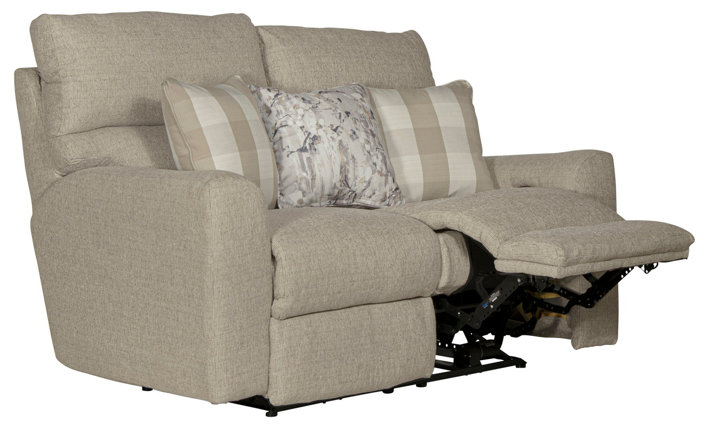 Searsport - Power Headrest Reclining Loveseat - Hornell Furniture Outlet