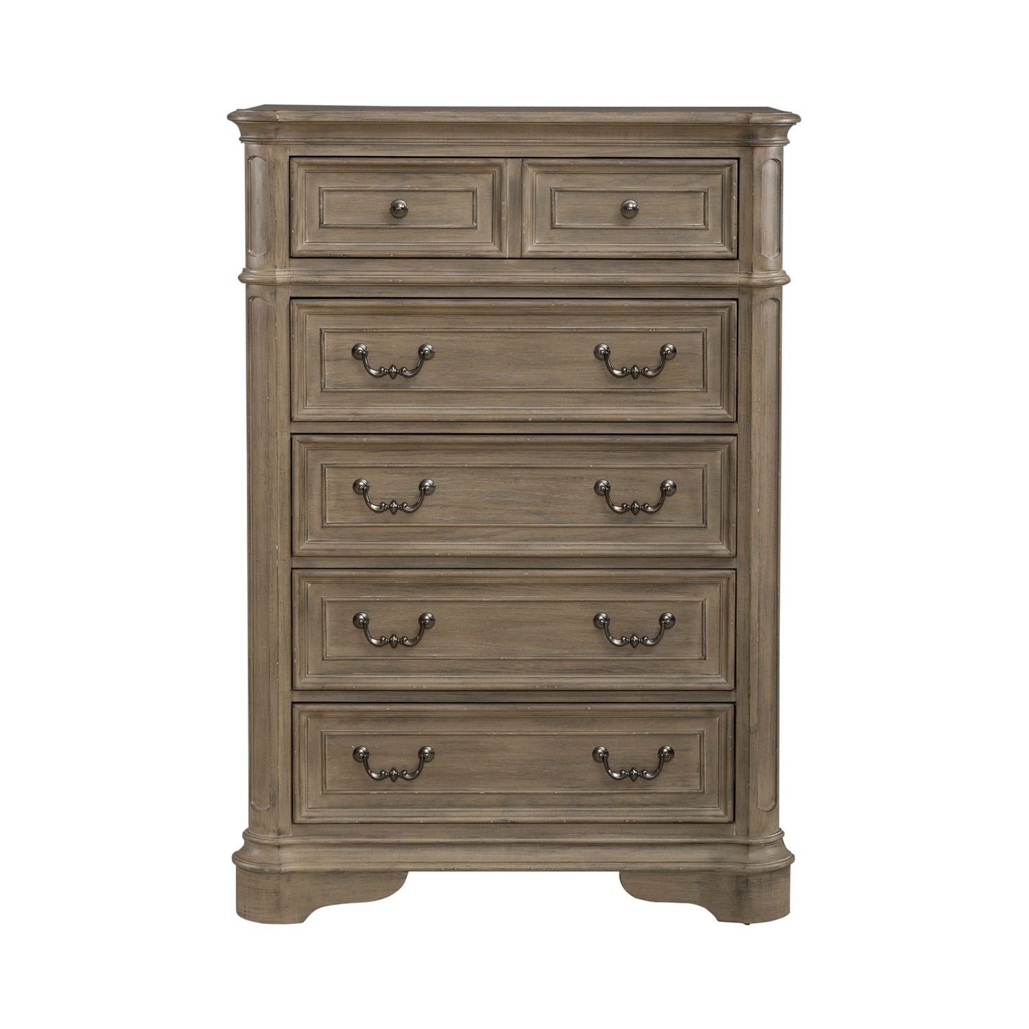 Magnolia Manor - 5 Drawer Chest - Hornell Furniture Outlet