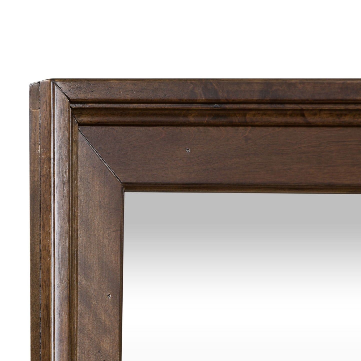 Saddlebrook - Mirror - Dark Brown - Hornell Furniture Outlet