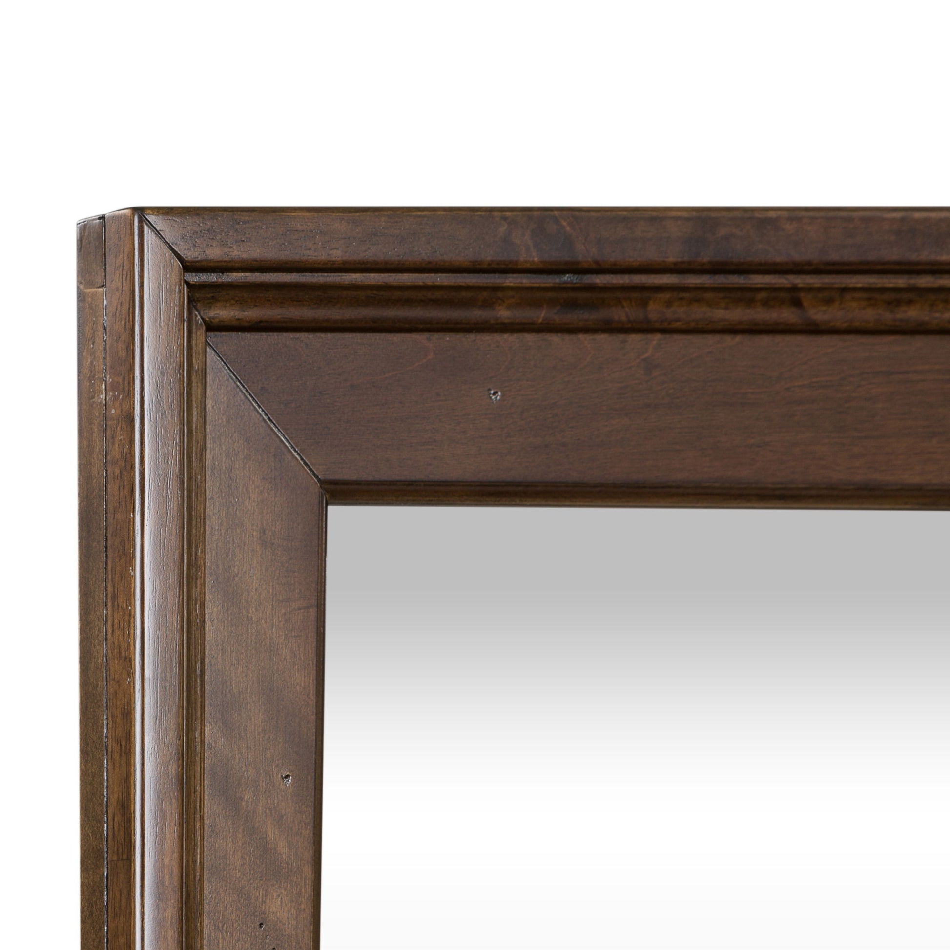 Saddlebrook - Mirror - Dark Brown - Hornell Furniture Outlet