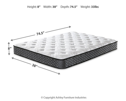 8 Inch Bonnell Hybrid - Hybrid Mattress - Hornell Furniture Outlet