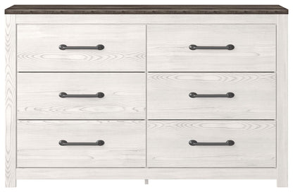 Gerridan - Dresser, Mirror - Hornell Furniture Outlet
