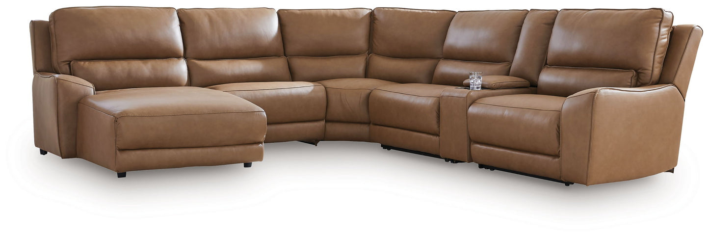DeepWakes - Power Reclining Sectional - Hornell Furniture Outlet