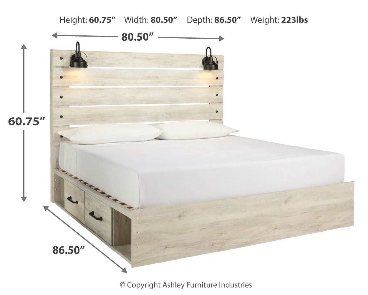 Cambeck - Panel Bed - Hornell Furniture Outlet