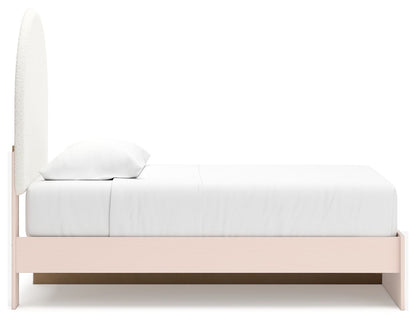 Wistenpine - Upholstered Panel Bed With Storage - Hornell Furniture Outlet