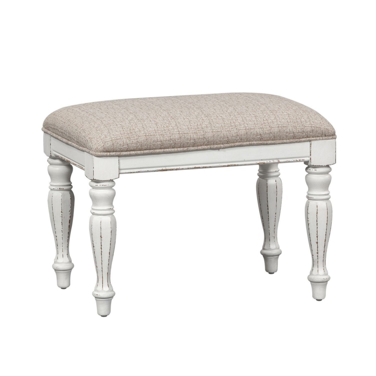 Magnolia Manor - Vanity - White - Hornell Furniture Outlet