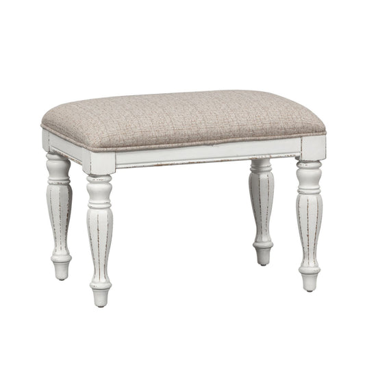 Magnolia Manor - Vanity - White - Hornell Furniture Outlet