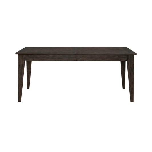 Midland Falls - Rectangular Leg Table - Dark Brown - Hornell Furniture Outlet