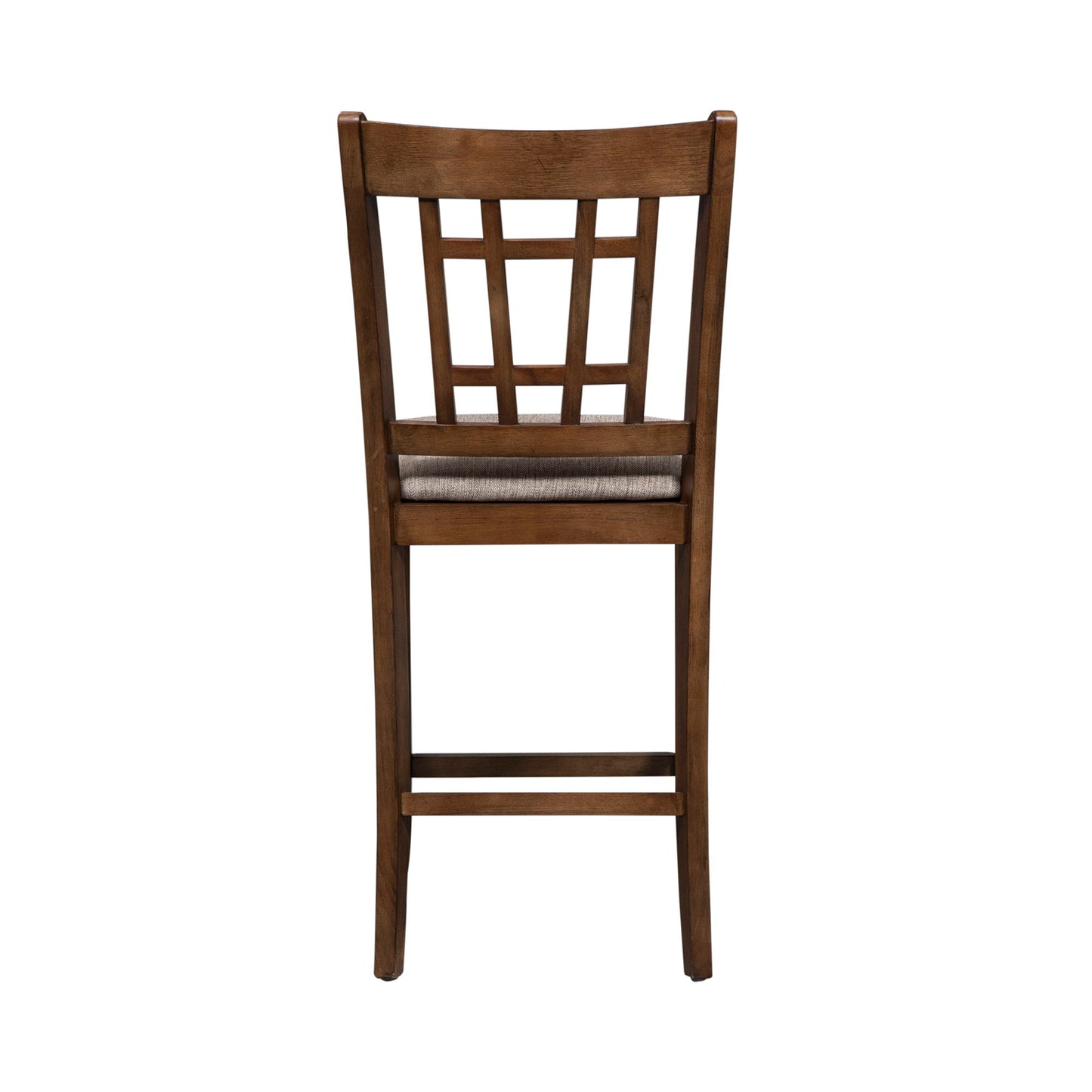 Santa Rosa - Lattice Back Counter Chair - Light Brown - Hornell Furniture Outlet