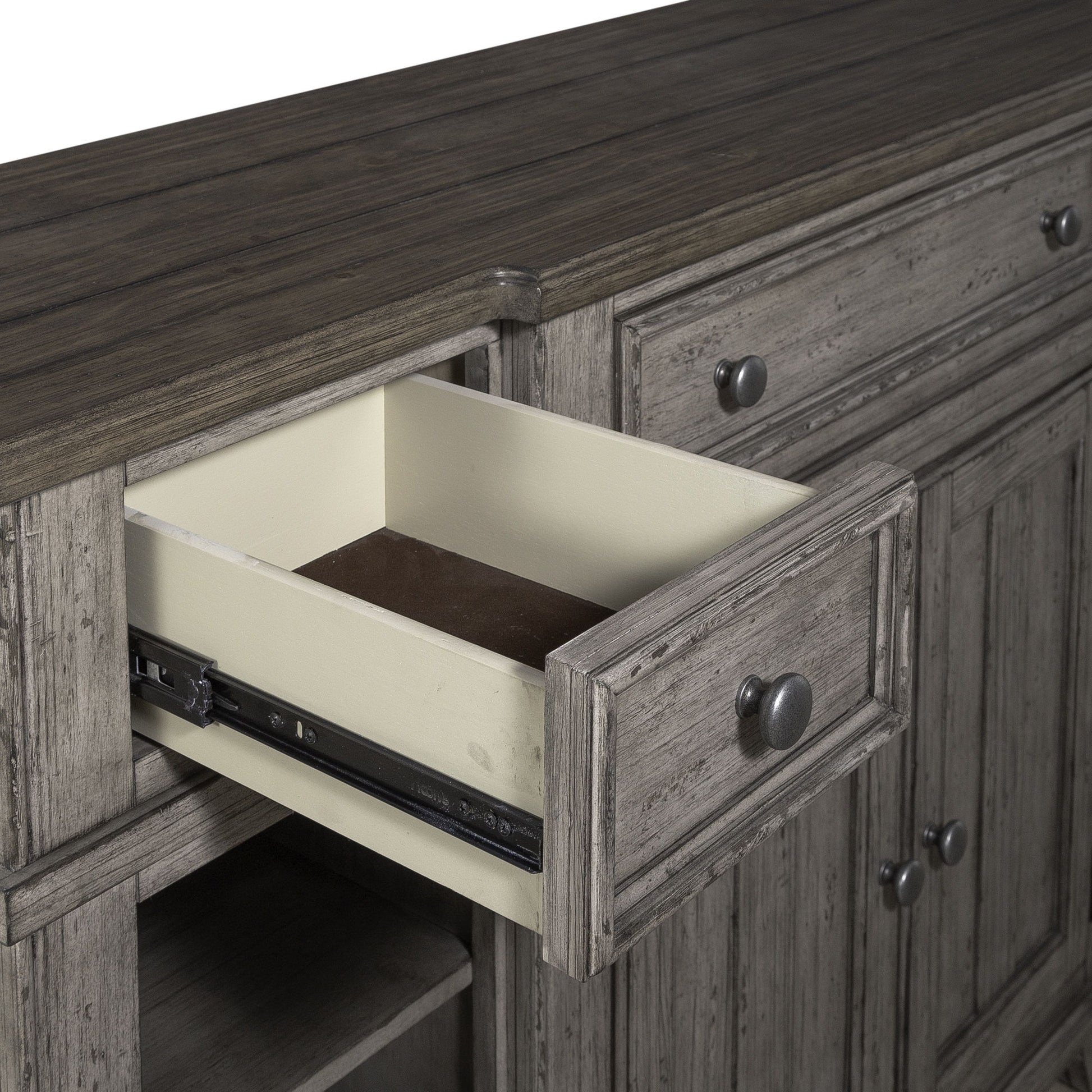 River Place - Breakfront Server - Hornell Furniture Outlet