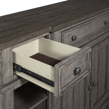River Place - Breakfront Server - Hornell Furniture Outlet