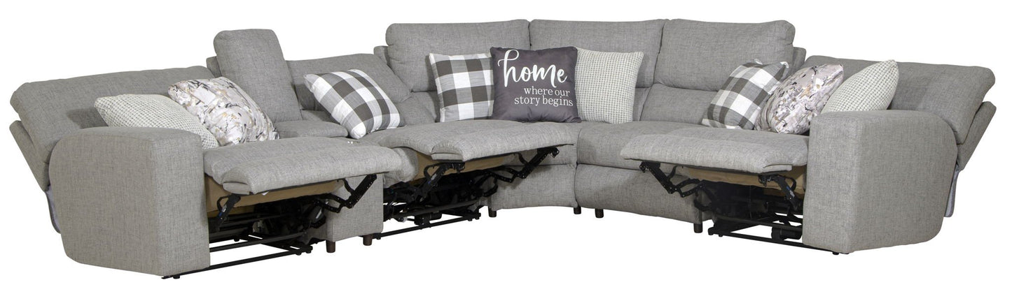 Rockport - Reclining Sectional - Hornell Furniture Outlet