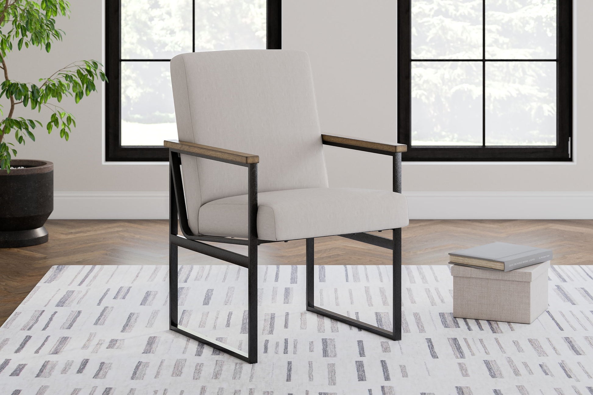 Montia - Light Brown - Home Office Desk Chair - Hornell Furniture Outlet