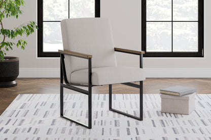 Montia - Light Brown - Home Office Desk Chair - Hornell Furniture Outlet
