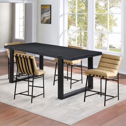Yves - Counter Table And 4 Nicco Chairs - Hornell Furniture Outlet