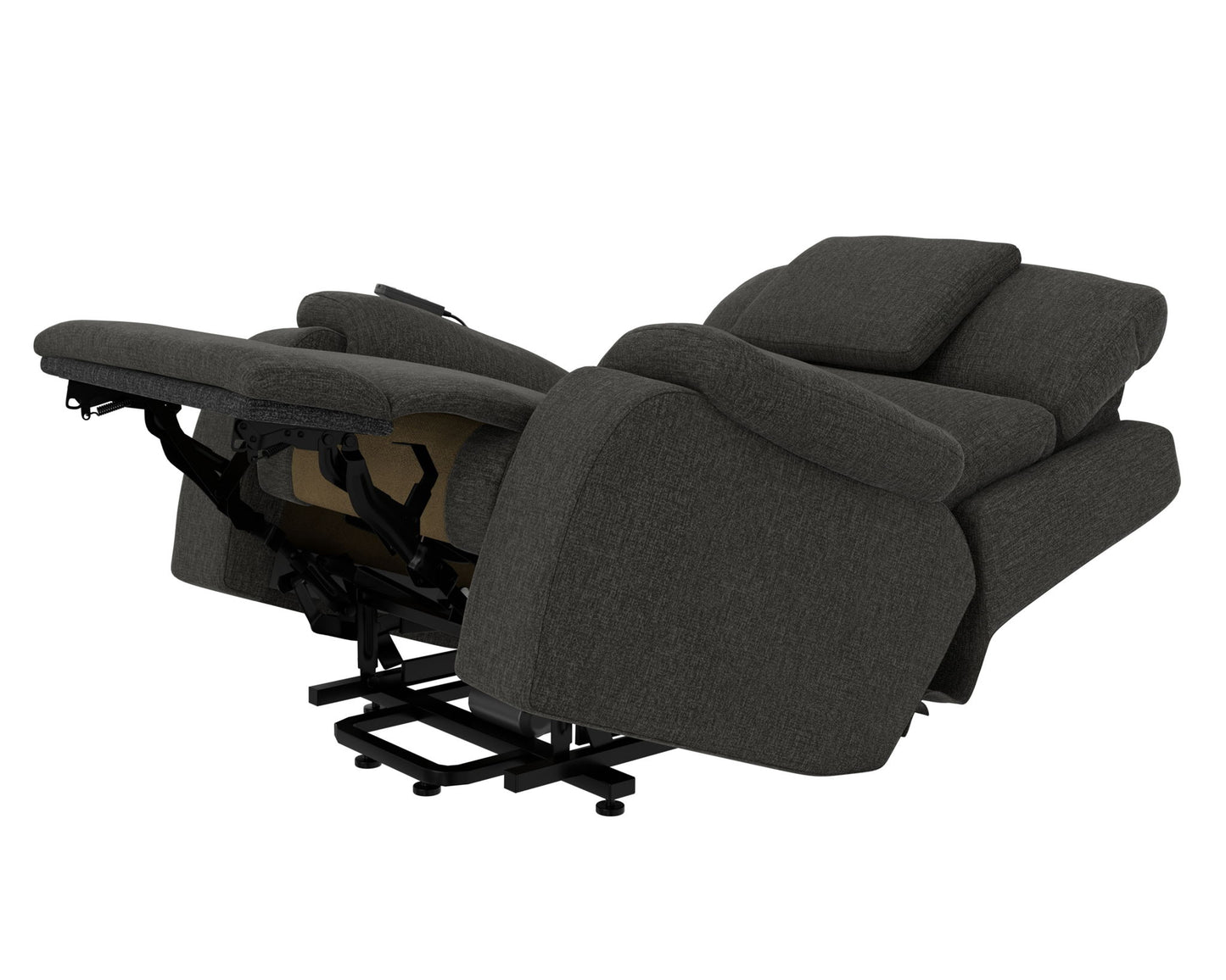 Snoozer - Power Lift Power Headrest Lay Flat Recliner With CR3 Heat / Massage / Zero Gravity - Hornell Furniture Outlet