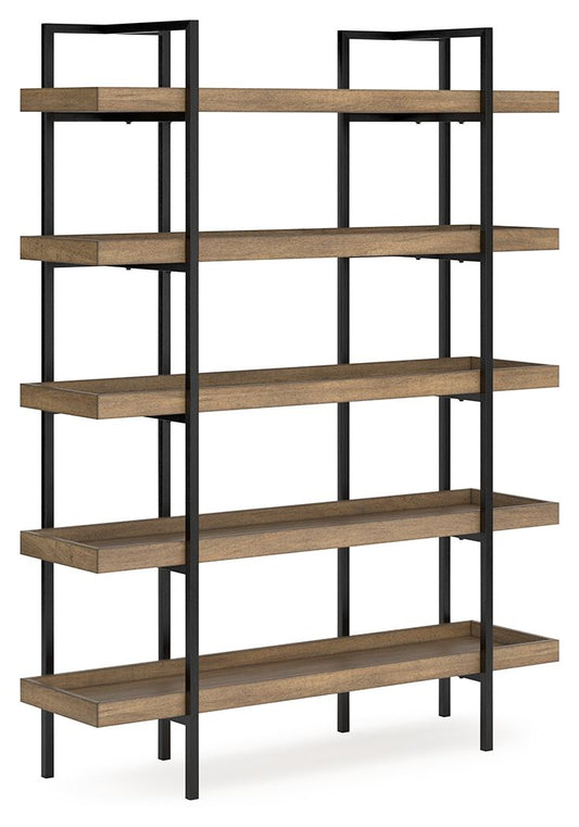 Montia - Light Brown - Bookcase - Hornell Furniture Outlet