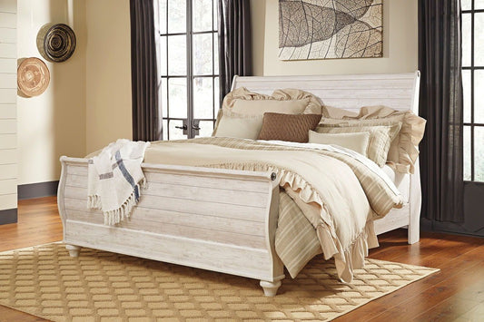 Willowton - Bed - Hornell Furniture Outlet