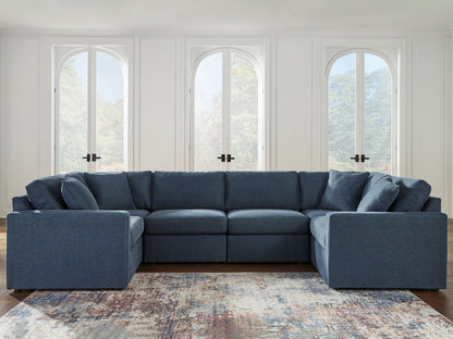 Modmax - Ink - 6 - Piece Sectional - Fabric - Hornell Furniture Outlet