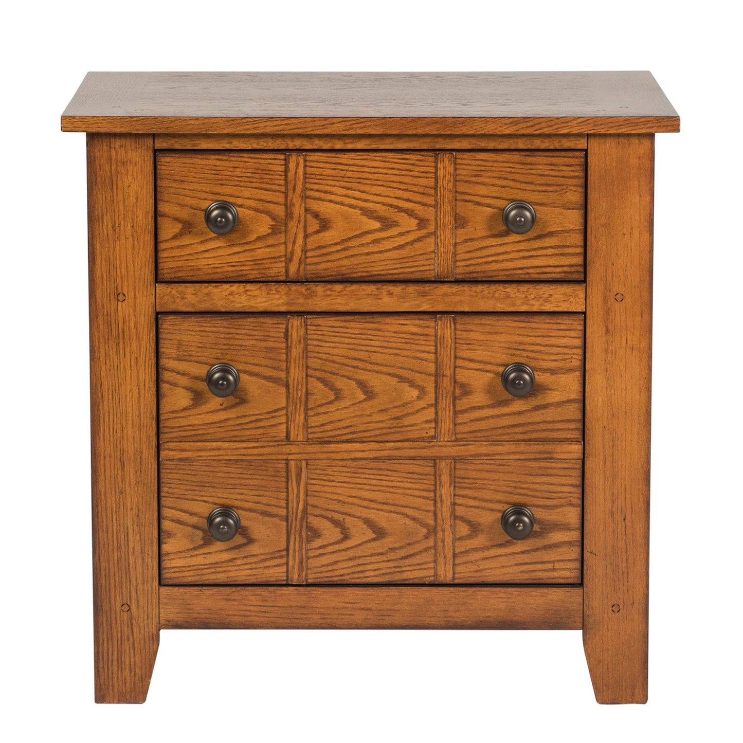 Grandpas Cabin - Nightstand - Light Brown - Hornell Furniture Outlet
