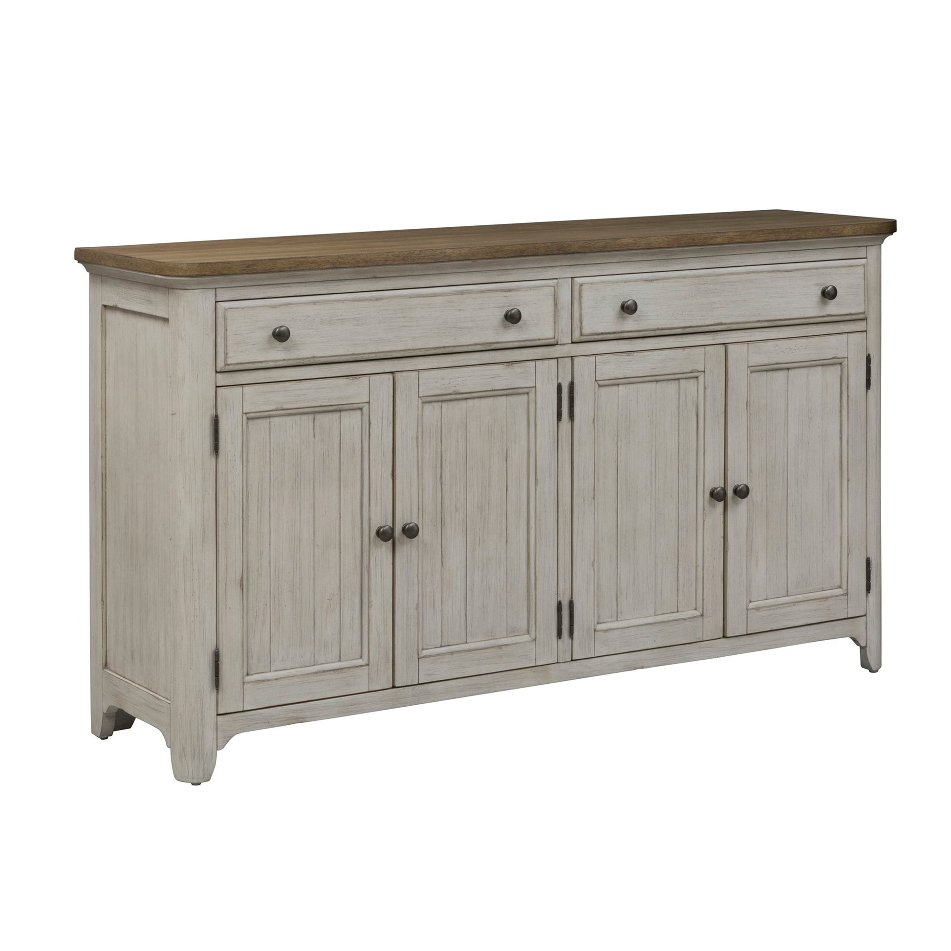 Farmhouse Reimagined - Server - White - Hornell Furniture Outlet