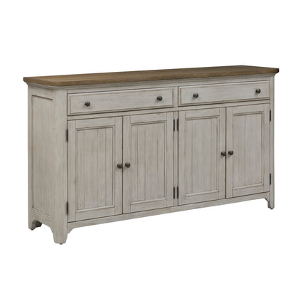 Farmhouse Reimagined - Server - White - Hornell Furniture Outlet