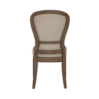 Americana Farmhouse - Upholstered Tufted Back Side Chair - Hornell Furniture Outlet