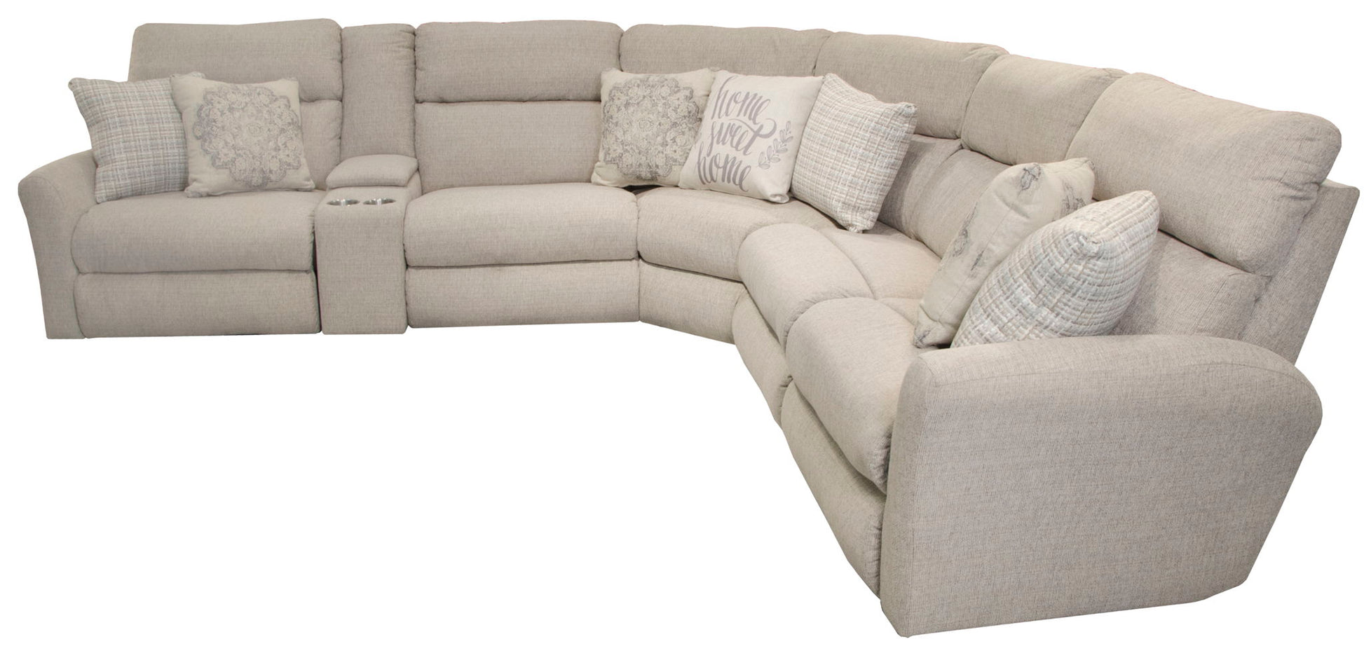 McPherson - Reclining Sectional - Hornell Furniture Outlet