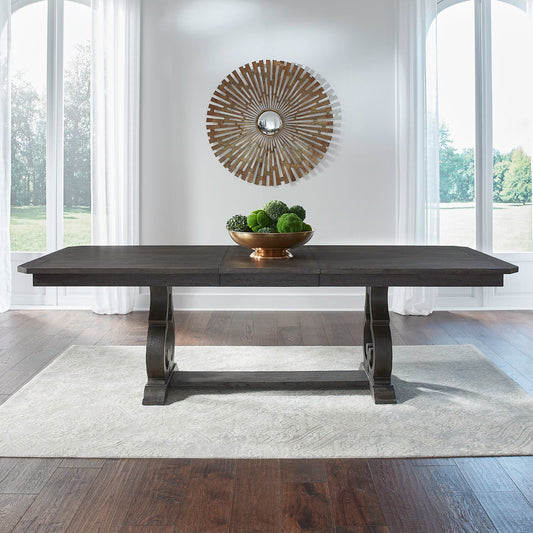 Grant Park - Trestle Table - Brown - Hornell Furniture Outlet