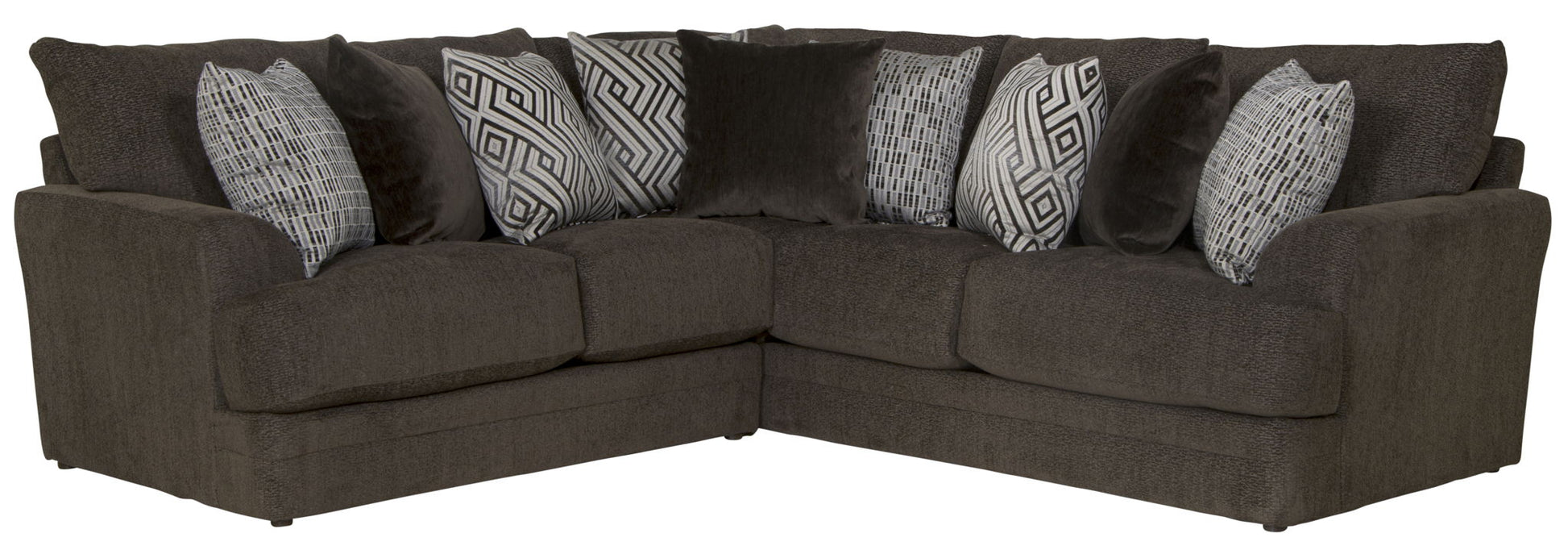 Galaxy - Sectional With Included Accent Pillows - Hornell Furniture Outlet