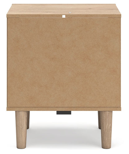 Cielden - Two - Tone - One Drawer Night Stand - Hornell Furniture Outlet