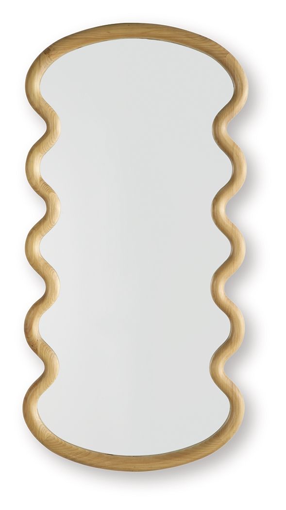 Serendis - Brown - Accent Mirror - Hornell Furniture Outlet