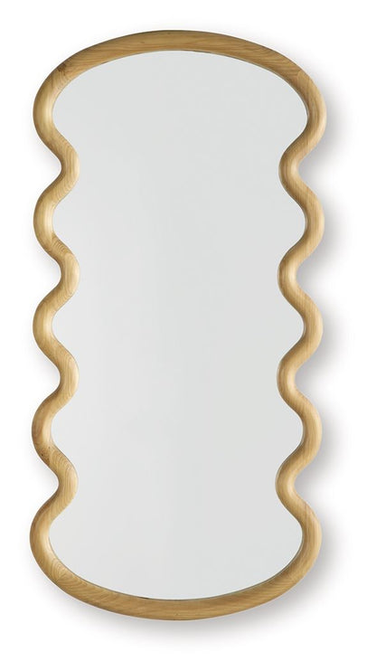 Serendis - Brown - Accent Mirror - Hornell Furniture Outlet