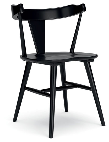 Gretlynn - Black - Dining Room Side Chair (Set of 2) - Hornell Furniture Outlet