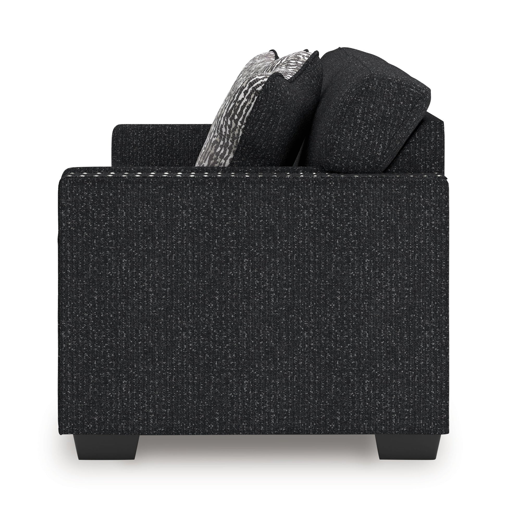 Jasmine Peaks - Coal - Sofa - Hornell Furniture Outlet