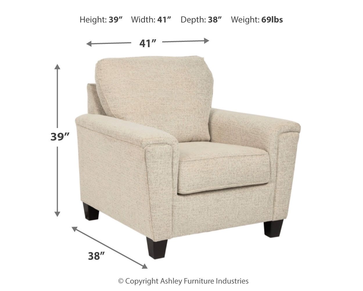 Abinger - Arm Chair - Hornell Furniture Outlet
