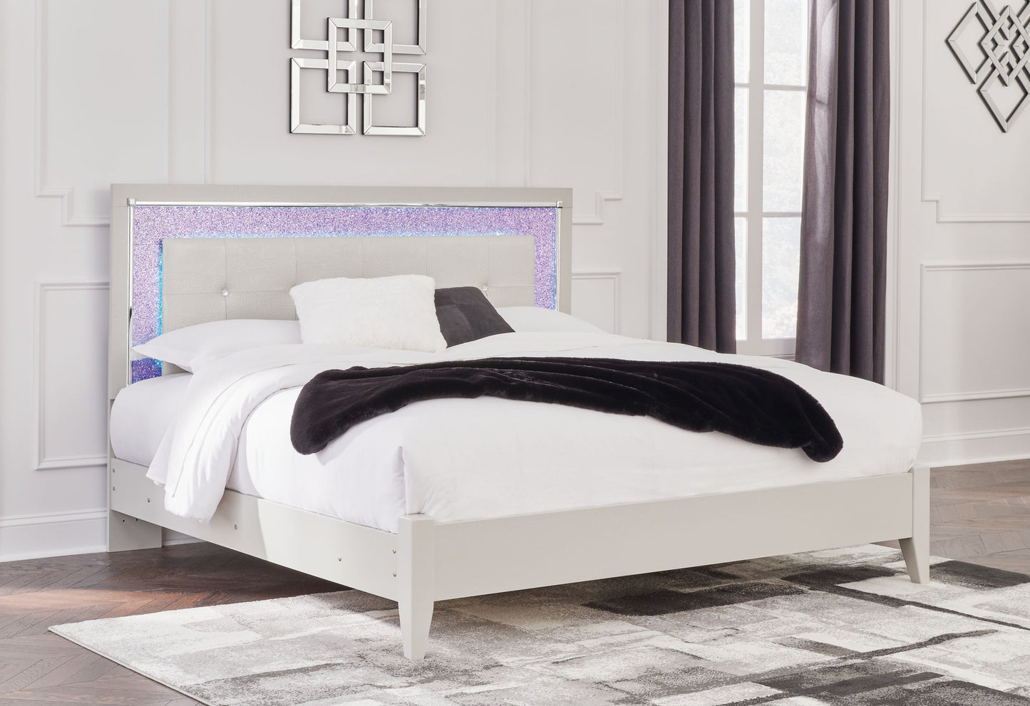 Zyniden - Upholstered Bedroom Set - Hornell Furniture Outlet