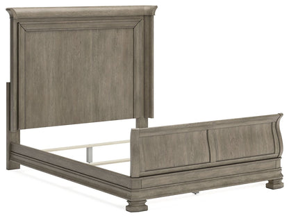 Lexorne - Sleigh Bed - Hornell Furniture Outlet