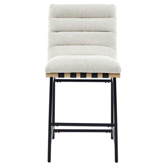 Nicco - PU Counter Chair (Set of 2) - Hornell Furniture Outlet