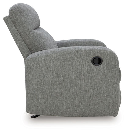 Gauntlet - Sterling - Rocker Recliner - Hornell Furniture Outlet