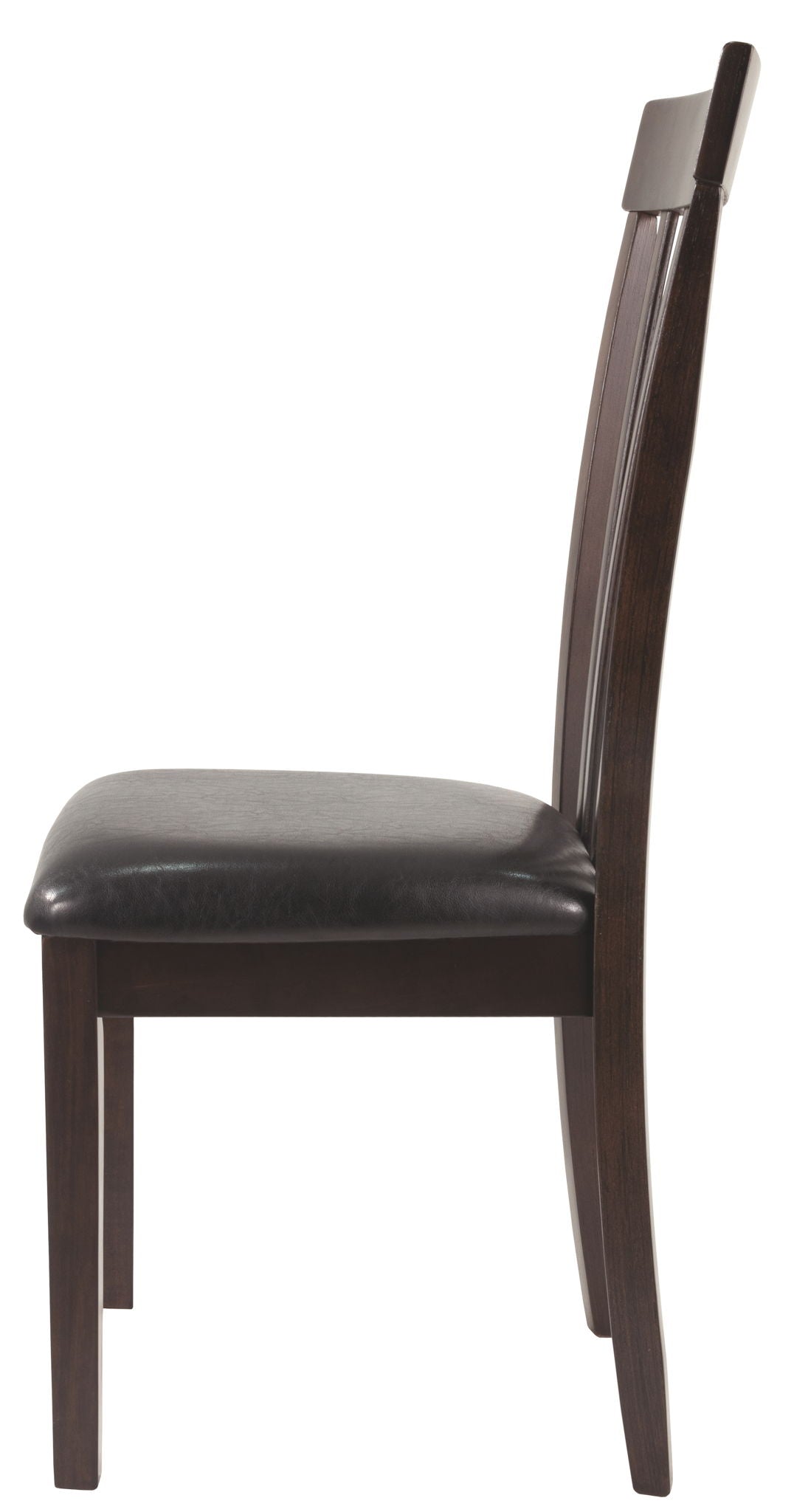 Hammis - Dark Brown - Dining UPH Side Chair (Set of 2) - Hornell Furniture Outlet